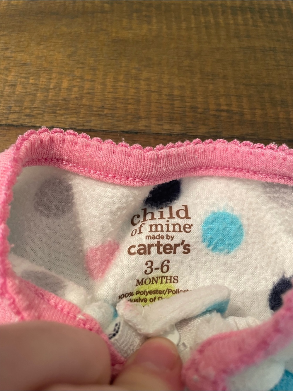 Carters fleece sleeper - Picture 2 of 2